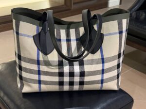 Сумка-тоут Burberry Check BURBERRY OUTLET