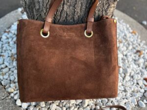 Сумка замшевая Vera Pelle LEATHER