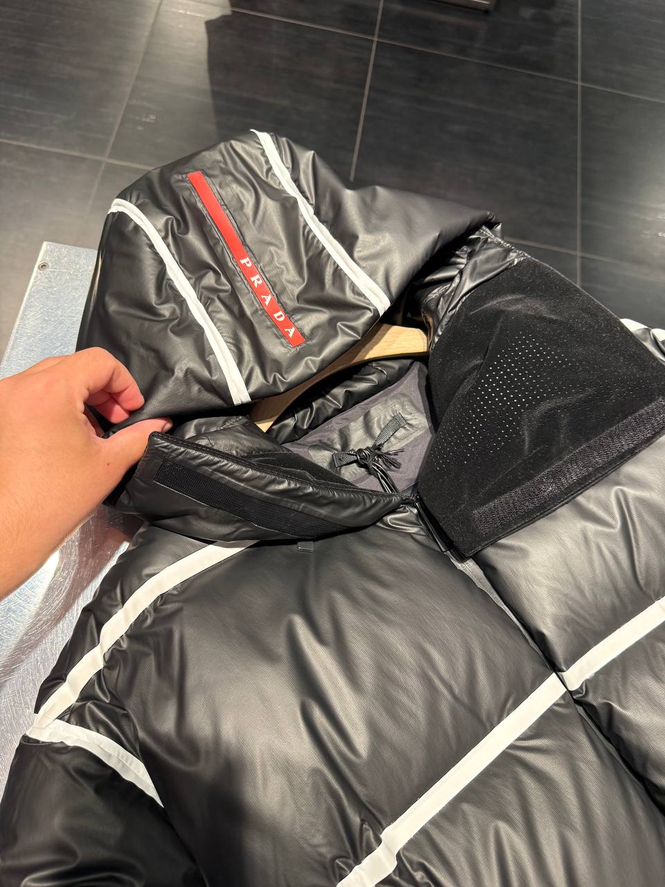 Пуховик Prada Linea Rossa Prada