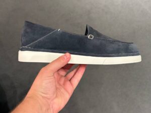 Лоферы замшевые Prada Prada Outlet
