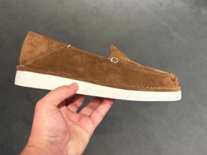 Лоферы замшевые Prada Prada Outlet 2