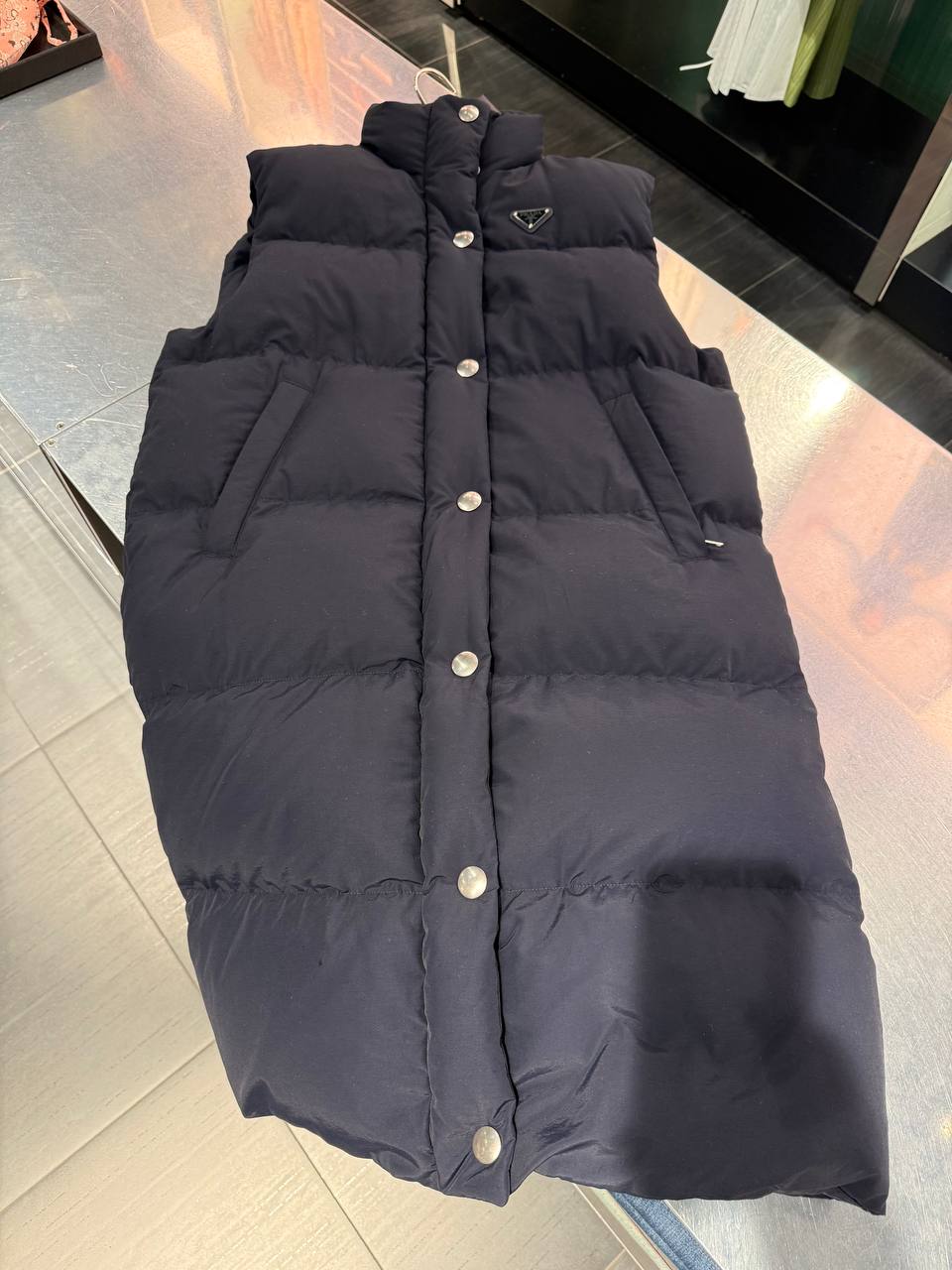 Пуховый жилет Prada Prada Outlet
