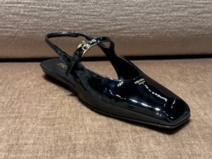 Лакированные слингбэки Prada Prada Outlet