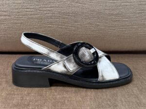 Босоножки Prada Spazzolato Fumé Prada