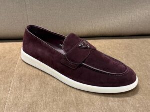 Лоферы замшевые Prada Prada Outlet