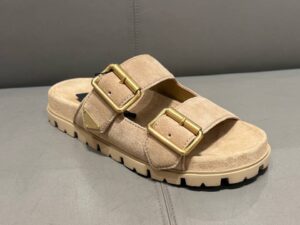 Замшевые сандалии Prada Prada Outlet