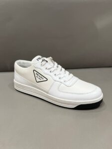 Кожаные кеды Prada Prada Outlet