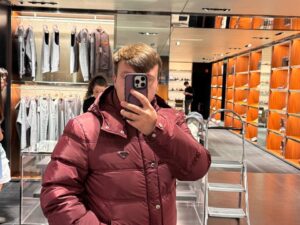 Мужской пуховик Prada Prada Outlet 2