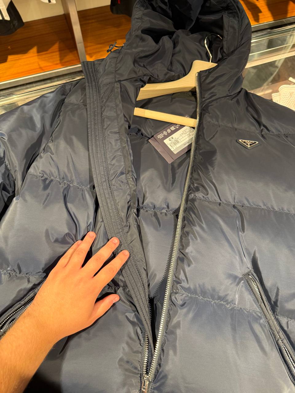 Мужской пуховик Prada Prada Outlet