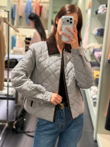 Стеганая куртка Miu Miu Prada