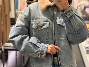 Джинсовая куртка Miu Miu Prada