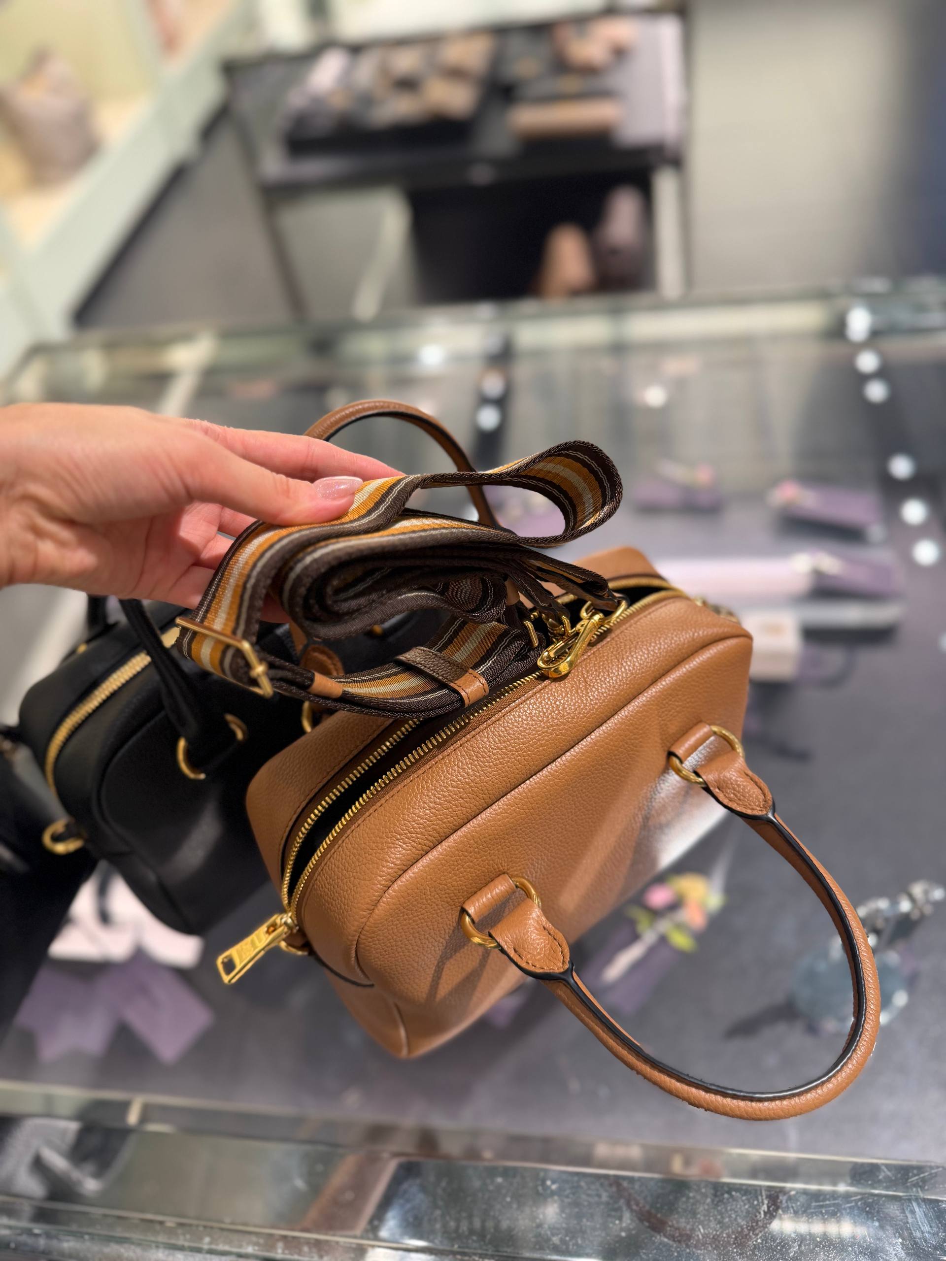 Сумка кожаная Prada Bauletto Prada
