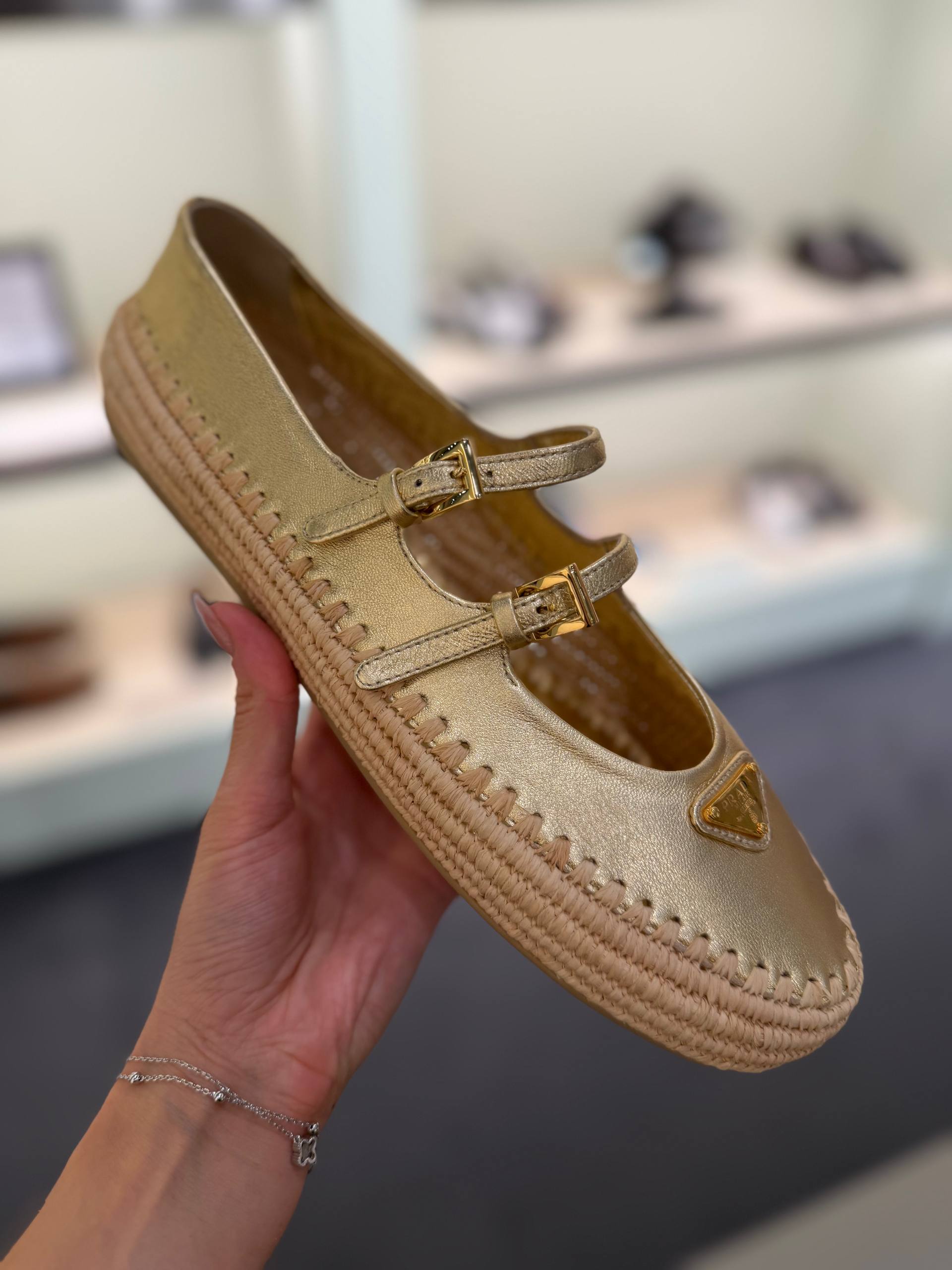 Эспадрильи Мэри Джейн Prada Prada