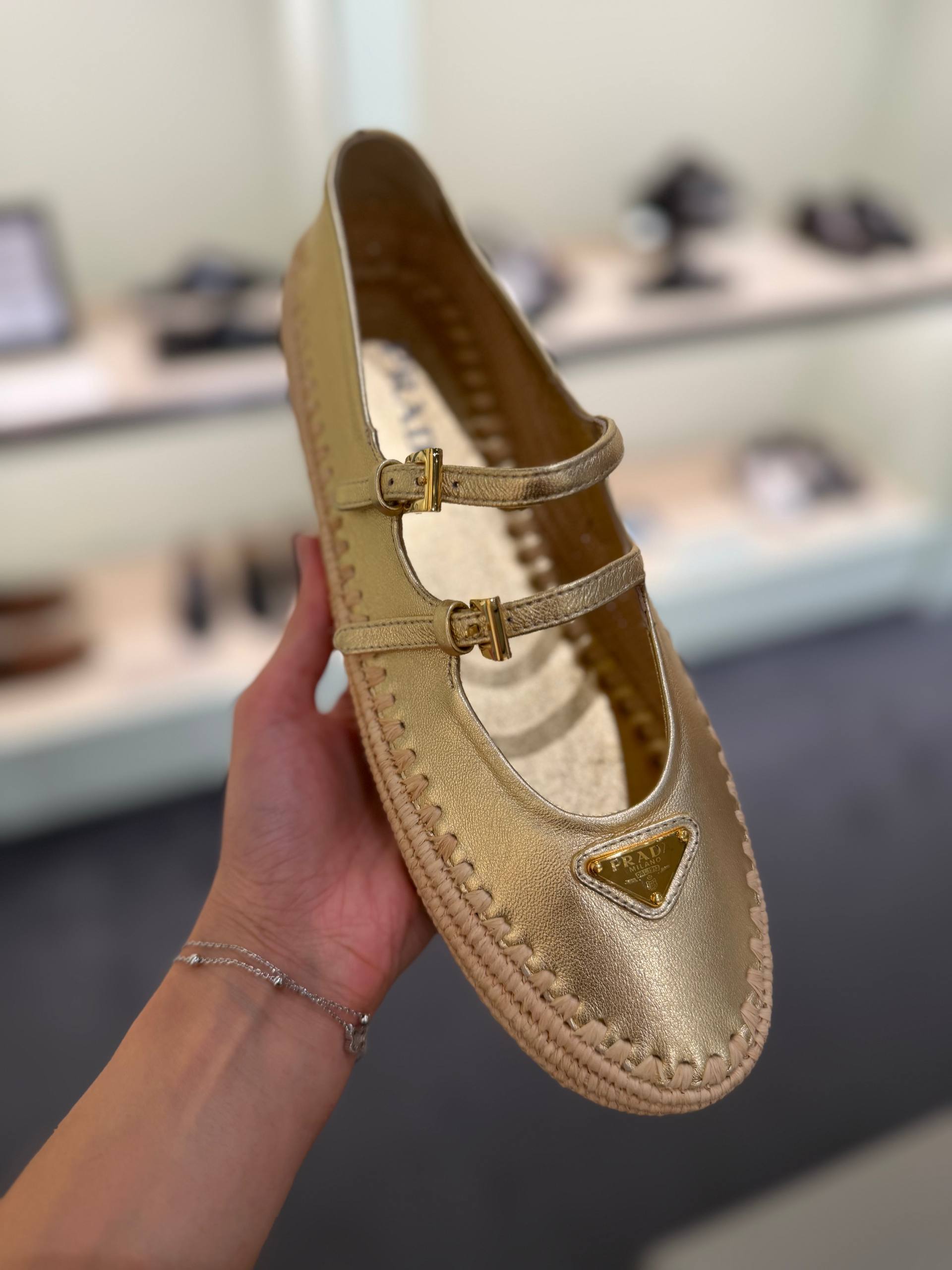 Эспадрильи Мэри Джейн Prada Prada