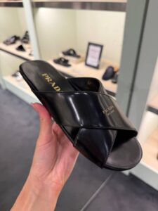 Шлепанцы женские Prada Spazzolato Prada