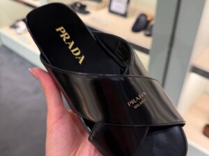 Шлепанцы женские Prada Spazzolato Prada