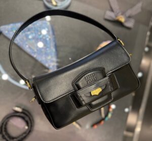 Кожаная сумка Miu Miu Prada
