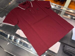 Поло мужское Prada бордовое Prada