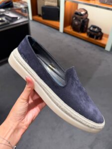 Замшевые слипоны Prada Prada Outlet