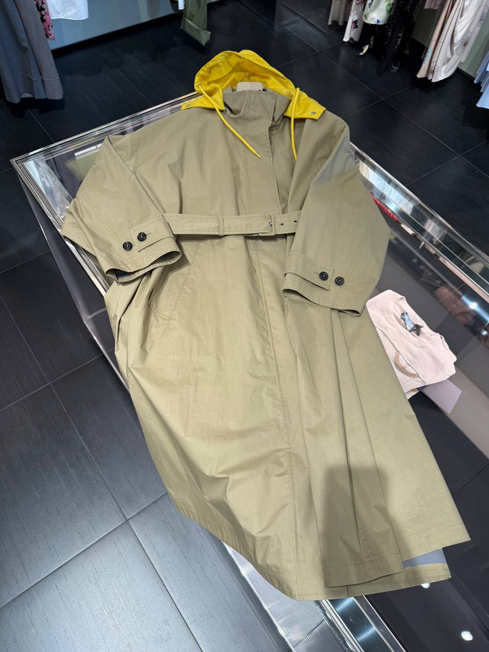 Плащ Prada Popeline Tec Prada