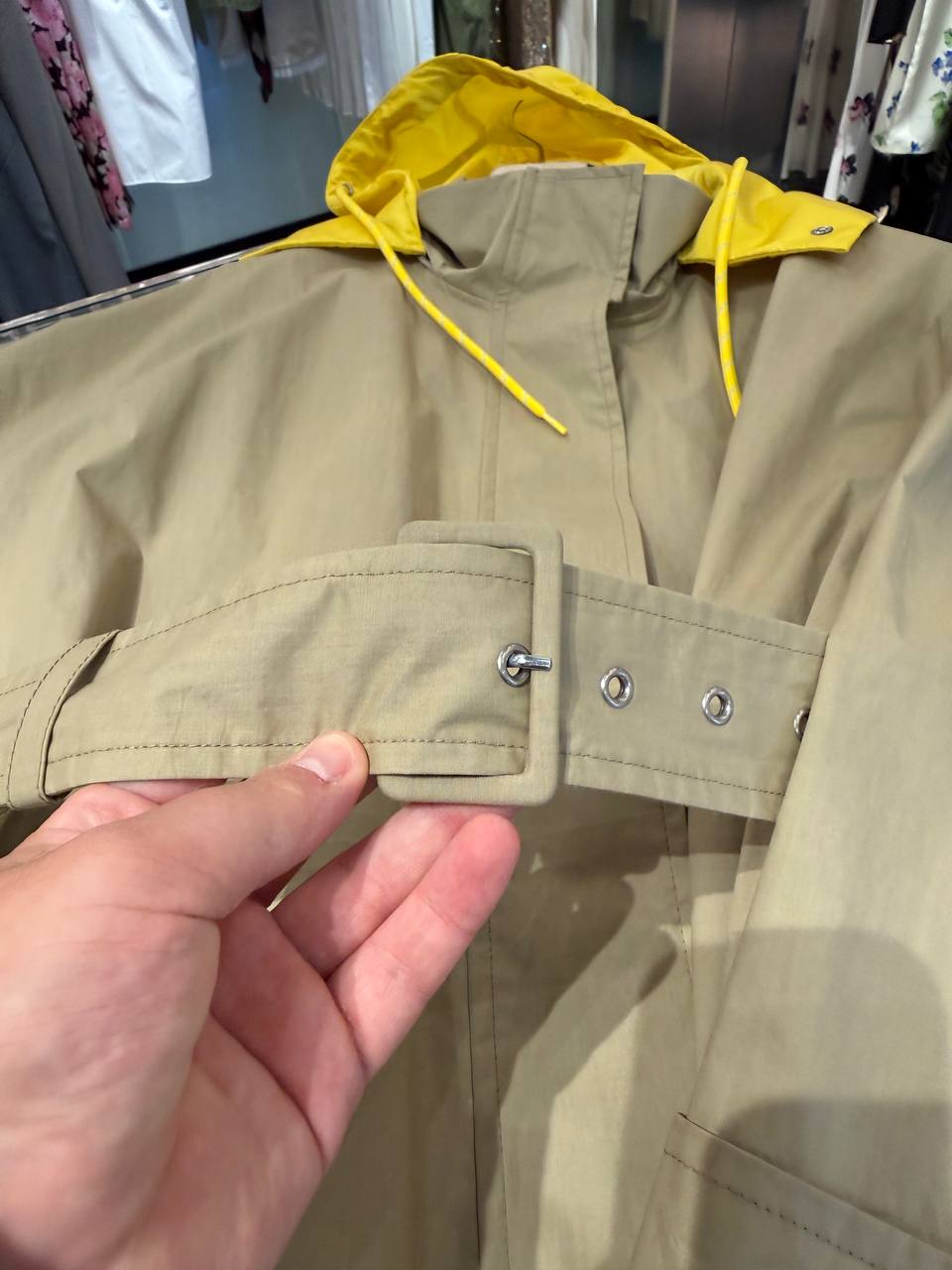 Плащ Prada Popeline Tec Prada