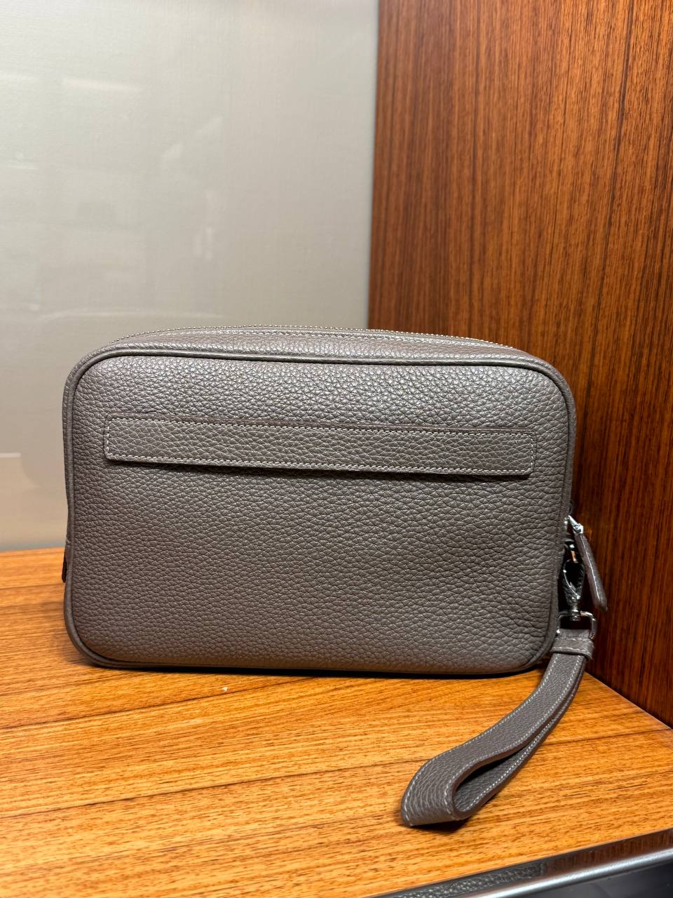 Кожаная барсетка Prada Prada Outlet