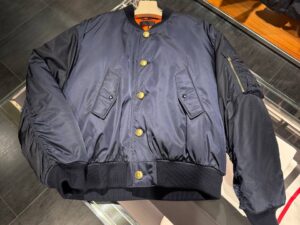 Бомбер Prada Re-Nylon синий Prada