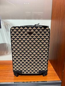 Чемодан Prada Triangolo Jacquard Prada