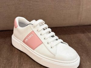 Кеды женские Prada Vitello Soft 2