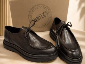 Мужские кожаные туфли Pawelks Mix