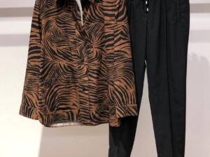 Рубашка с принтом MaxMara Studio