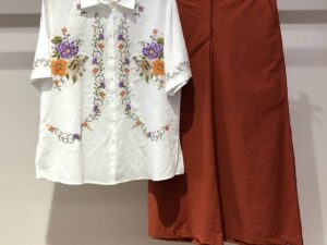 Блуза с вышивкой Marina MaxMara