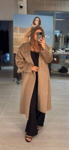 Пальто с капюшоном Max MaxMara