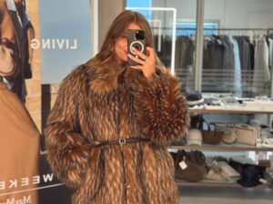 Полушубок из меха Marina MaxMara