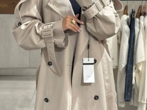 Тренч бежевый Sportmax MaxMara
