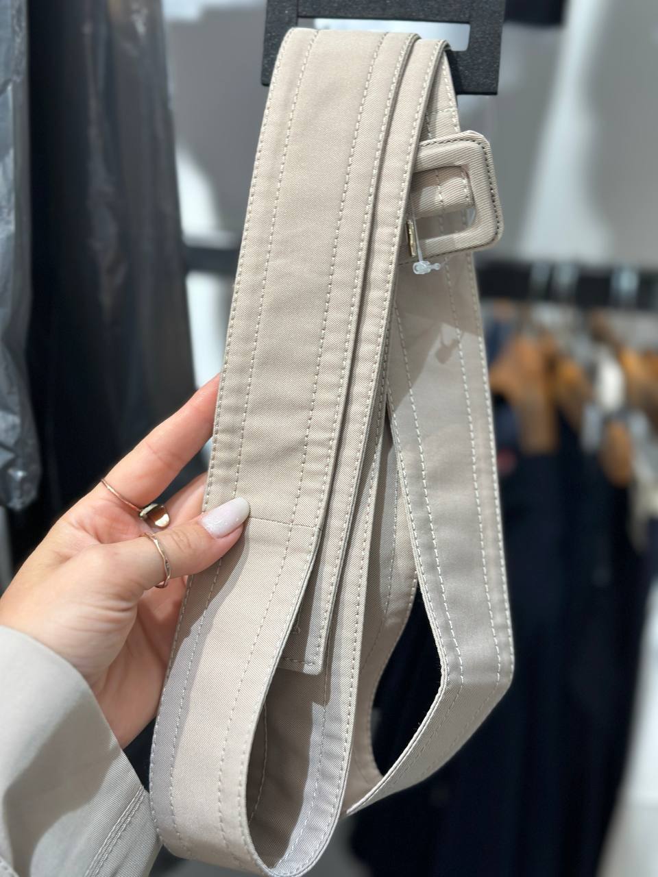Тренч бежевый Sportmax MaxMara