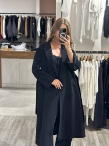 Пальто шерстяное S Max MaxMara