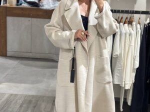 Пальто с поясом Fabiana MaxMara
