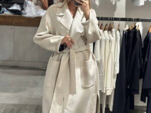 Пальто с поясом Fabiana MaxMara