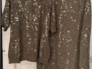 Топ-поло с пайетками Max MaxMara