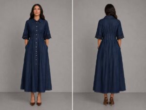 Платье джинсовое Marina Rinaldi MaxMara