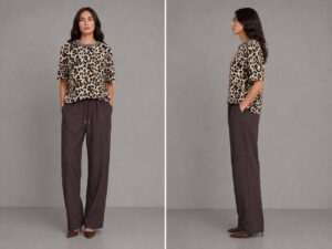 Джемпер с леопардовым принтом MaxMara