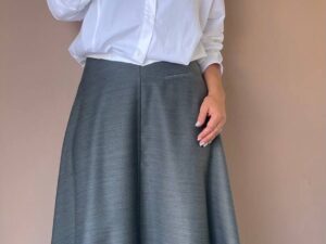 Белая женская рубашка MaxMara