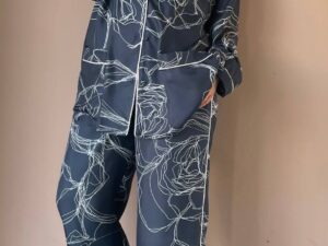 Шелковистая рубашка пижамного кроя MaxMara