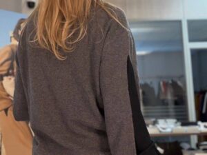 Джемпер женский комбинированный MaxMara