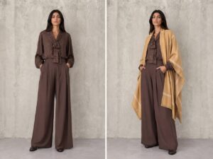Блуза шелковая с бантом MaxMara