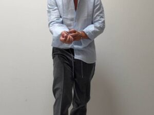 Мужская льняная рубашка MaxMara