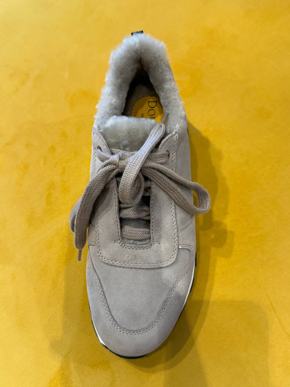 Кроссовки женские замшевые утепленные MaxMara