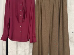Блуза женская бордовая MaxMara