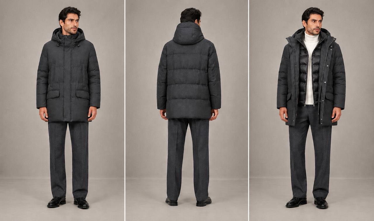 Пуховик мужской Montecore MaxMara